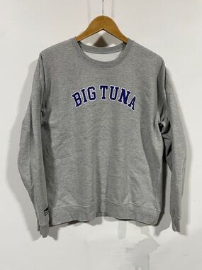 The office Jim BIG TUNA Grey Crewneck Sweatshirt